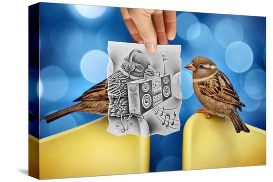 Stretched Canvas Print, , large