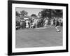 Ben Hogan Applying "Body English" after Putting on 7Th, But Ball Went Foot Past Hole and Took Par-null-Framed Premium Photographic Print