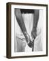 Ben Hogan, Close Up of Hands Grasping Club-Yale Joel-Framed Photographic Print