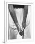 Ben Hogan, Close Up of Hands Grasping Club-Yale Joel-Framed Photographic Print