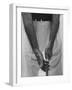 Ben Hogan, Close Up of Hands Grasping Club-Yale Joel-Framed Premium Photographic Print