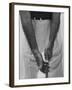 Ben Hogan, Close Up of Hands Grasping Club-Yale Joel-Framed Photographic Print