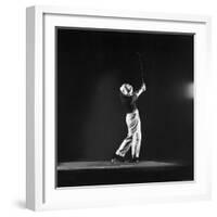 Ben Hogan, Posed in Action Swinging Club-Yale Joel-Framed Premium Photographic Print