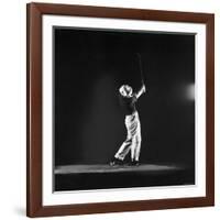 Ben Hogan, Posed in Action Swinging Club-Yale Joel-Framed Premium Photographic Print