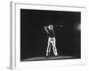 Ben Hogan, Posed in Action Swinging Club-null-Framed Premium Photographic Print