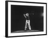Ben Hogan, Posed in Action Swinging Club-null-Framed Premium Photographic Print