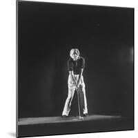 Ben Hogan, Posed in Action Swinging Club-Yale Joel-Mounted Premium Photographic Print