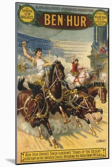 Ben-Hur, 1903, USA-null-Mounted Giclee Print