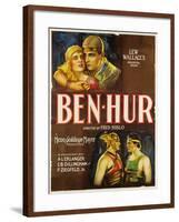 Ben-hur, 1925, "Ben-hur: a Tale of the Christ" Directed by Fred Niblo-null-Framed Giclee Print