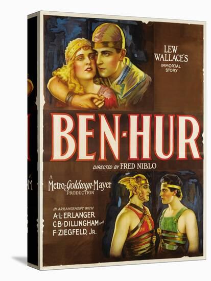 Ben-hur, 1925, "Ben-hur: a Tale of the Christ" Directed by Fred Niblo-null-Stretched Canvas