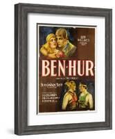 Ben-hur, 1925, "Ben-hur: a Tale of the Christ" Directed by Fred Niblo-null-Framed Giclee Print