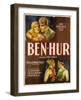 Ben-hur, 1925, "Ben-hur: a Tale of the Christ" Directed by Fred Niblo-null-Framed Giclee Print