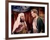 BEN-HUR, 1959 directed by WILLIAM WYLER Hugh Griffith and Charlton Heston (photo)-null-Framed Photo