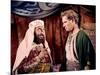 BEN-HUR, 1959 directed by WILLIAM WYLER Hugh Griffith and Charlton Heston (photo)-null-Mounted Photo