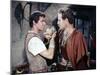 BEN-HUR, 1959 directed by WILLIAM WYLER Stephen Boyd and Charlton Heston (photo)-null-Mounted Photo