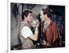 BEN-HUR, 1959 directed by WILLIAM WYLER Stephen Boyd and Charlton Heston (photo)-null-Framed Photo