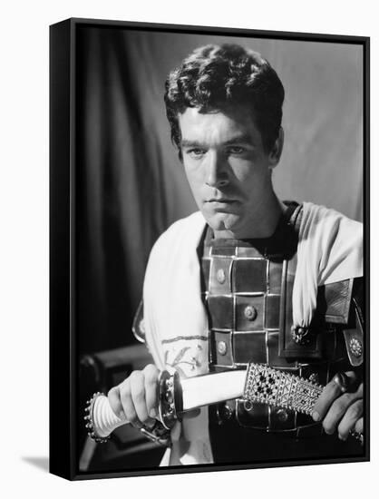 BEN-HUR, 1959 directed by WILLIAM WYLER Stephen Boyd (b/w photo)-null-Framed Stretched Canvas