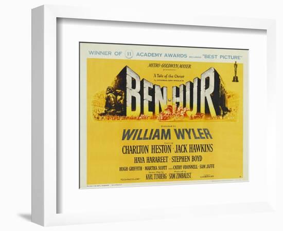 Ben-Hur, 1959-null-Framed Art Print