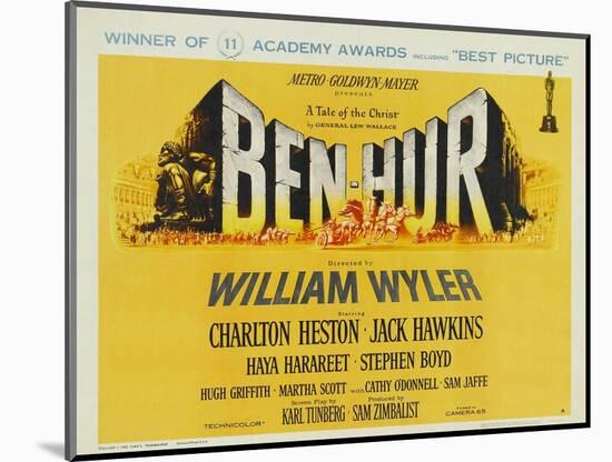 Ben-Hur, 1959-null-Mounted Art Print