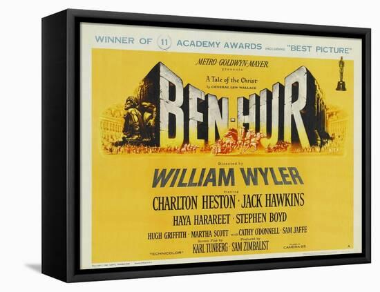 Ben-Hur, 1959-null-Framed Stretched Canvas