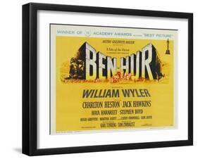 Ben-Hur, 1959-null-Framed Art Print