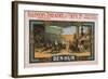 Ben-Hur at Chicago's Illinois Theatre Poster-Lantern Press-Framed Art Print