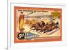 Ben Hur Chariot Races: Sells Brothers' Enormous United Shows-null-Framed Art Print