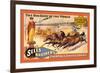 Ben Hur Chariot Races: Sells Brothers' Enormous United Shows-null-Framed Art Print