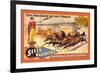 Ben Hur Chariot Races: Sells Brothers' Enormous United Shows-null-Framed Art Print