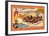 Ben Hur Chariot Races: Sells Brothers' Enormous United Shows-null-Framed Art Print