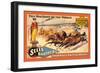 Ben Hur Chariot Races: Sells Brothers' Enormous United Shows-null-Framed Art Print