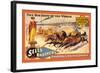 Ben Hur Chariot Races: Sells Brothers' Enormous United Shows-null-Framed Art Print