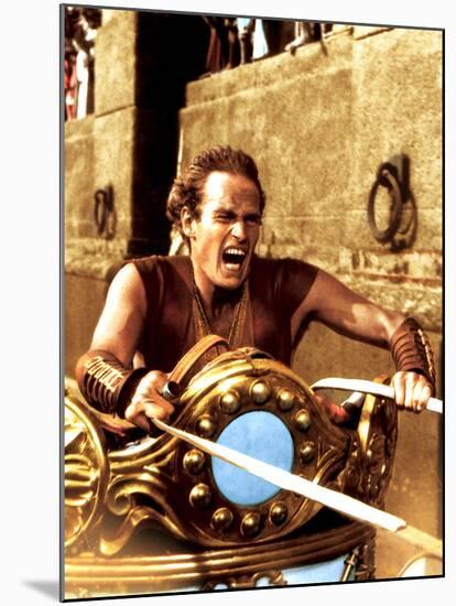 Ben-Hur, Charlton Heston, 1959-null-Mounted Photo