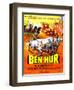 Ben-Hur, Charlton Heston, (French Poster Art), 1959-null-Framed Art Print