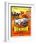 Ben-Hur, Charlton Heston, (French Poster Art), 1959-null-Framed Art Print