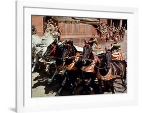 Ben-Hur, Charlton Heston, Stephen Boyd, 1959-null-Framed Photo