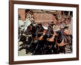 Ben-Hur, Charlton Heston, Stephen Boyd, 1959-null-Framed Photo