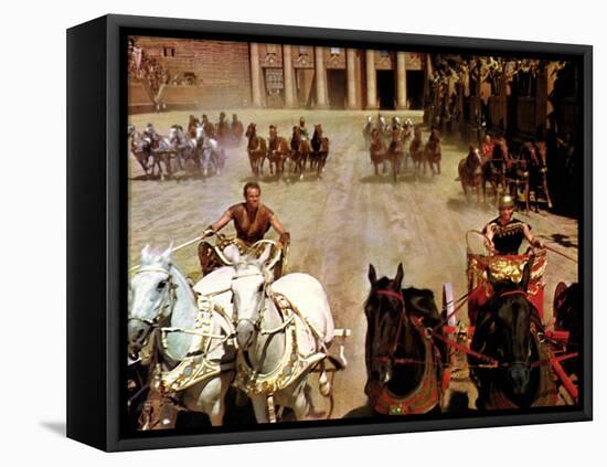 Ben-Hur, Charlton Heston, Stephen Boyd, 1959-null-Framed Stretched Canvas