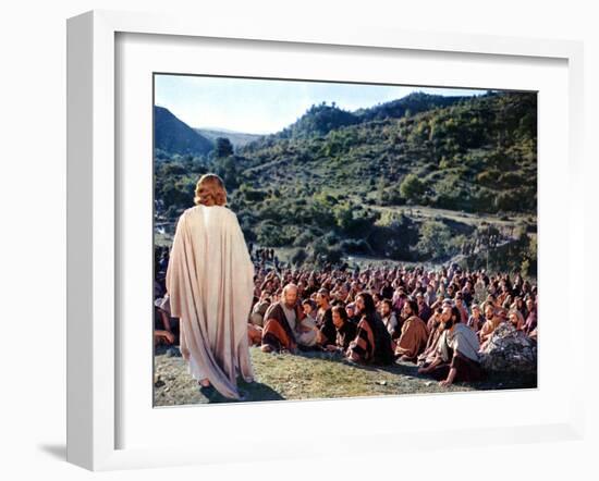 Ben-Hur, Claude Heater as Jesus Christ, 1959-null-Framed Premium Photographic Print