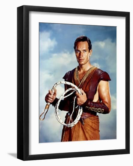 Ben-Hur, Directed by William Wyler, Charlton Heston, 1959-null-Framed Photo