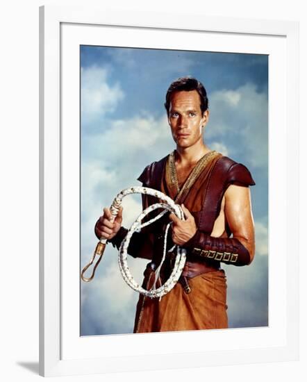 Ben-Hur, Directed by William Wyler, Charlton Heston, 1959-null-Framed Photo