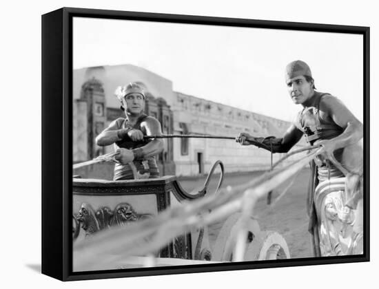 Ben-Hur, Francis X. Bushman, Ramon Novarro, 1925-null-Framed Stretched Canvas