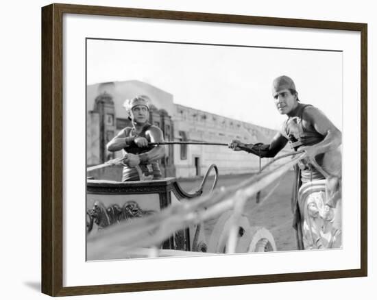 Ben-Hur, Francis X. Bushman, Ramon Novarro, 1925-null-Framed Photo