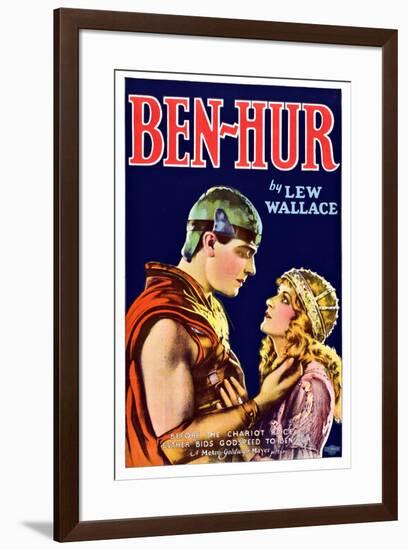 Ben-Hur Movie Ramon Novarro Poster Print-null-Framed Poster