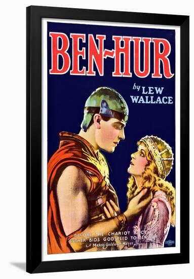 Ben-Hur Movie Ramon Novarro Poster Print-null-Framed Poster