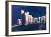 Ben Hur, Night Filming at Cinecitta, 1962-Bettina Shaw-Lawrence-Framed Giclee Print