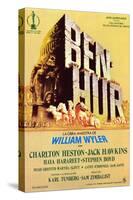 Ben-Hur, Spanish Poster Art, 1959-null-Stretched Canvas