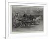 Ben-Hur, the New Drama at Drury Lane, the Chariot Race-Frank Dadd-Framed Premium Giclee Print