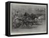 Ben-Hur, the New Drama at Drury Lane, the Chariot Race-Frank Dadd-Framed Stretched Canvas