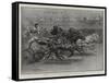 Ben-Hur, the New Drama at Drury Lane, the Chariot Race-Frank Dadd-Framed Stretched Canvas